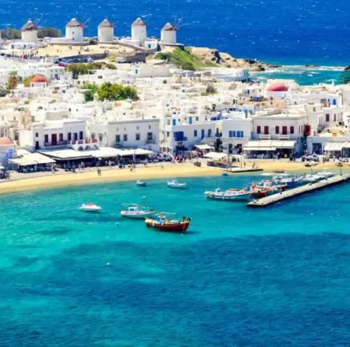 Explore Mykonos aboard Nommo Greece Motorsailer